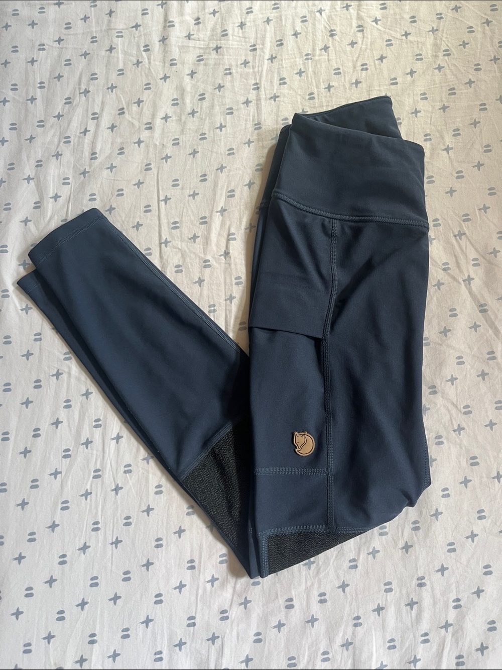 Fjallraven Women's Navy Blue Leggings - Picture 12 of 13